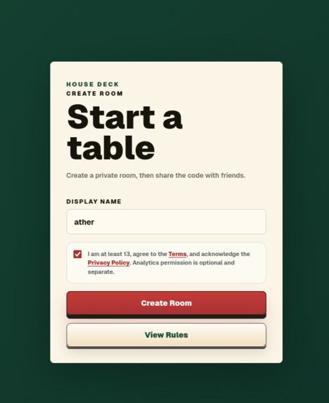 House Deck – screenshot 2