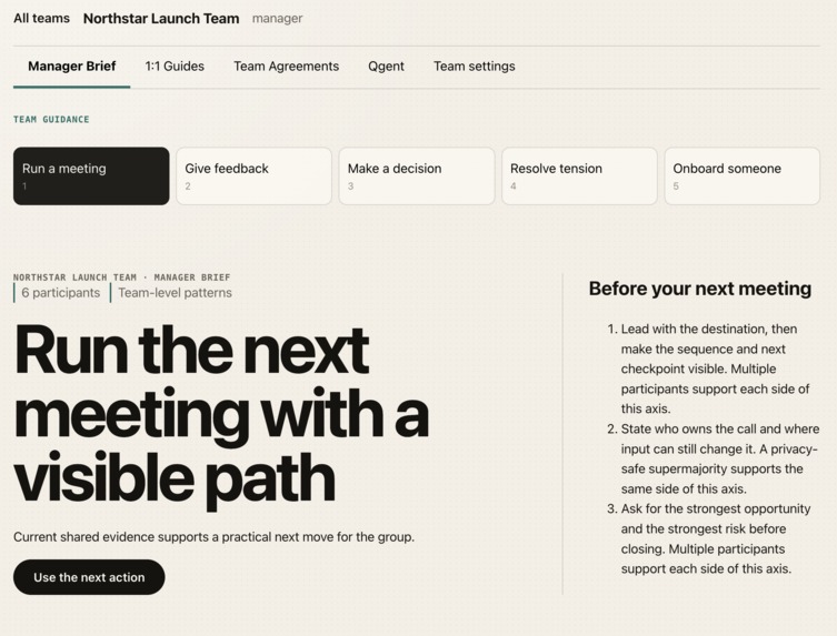 Qonnect Teams – screenshot 2