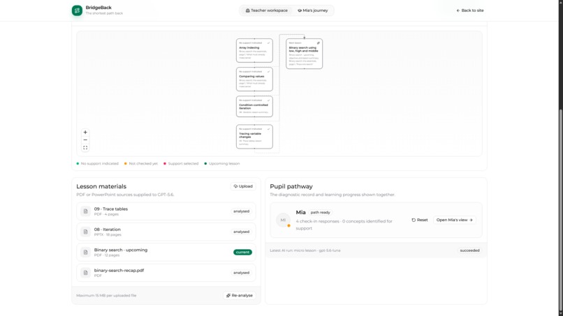 BridgeBack - Building a Better Way Back After Absence – screenshot 3