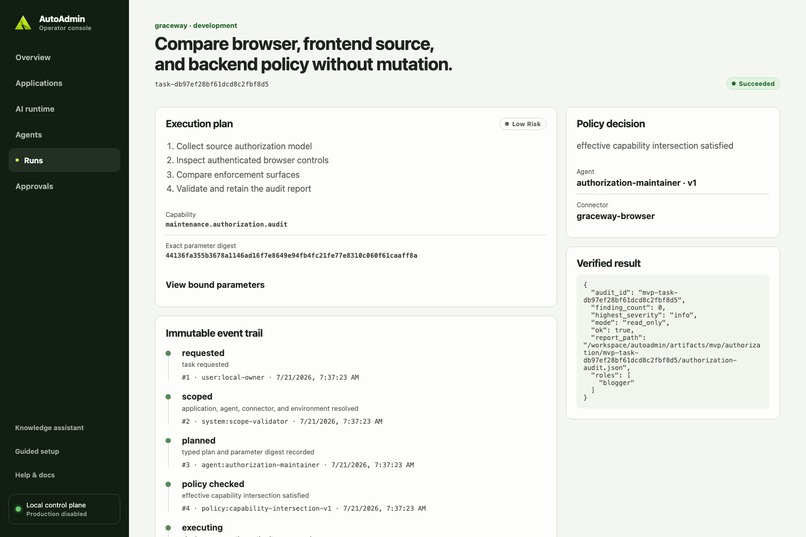 AutoAdmin – screenshot 5