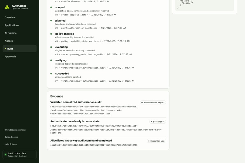 AutoAdmin – screenshot 6