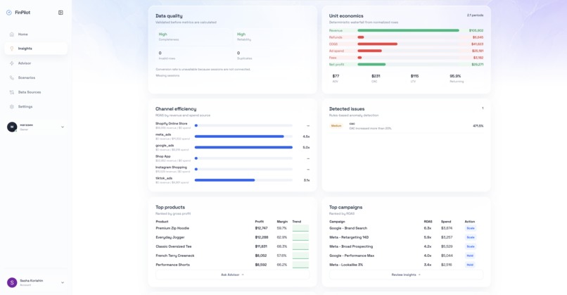 Finpilot  – screenshot 3