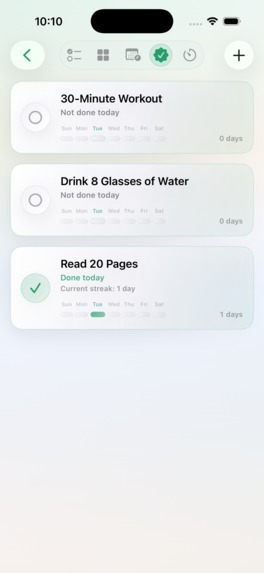 TadaDay – screenshot 2