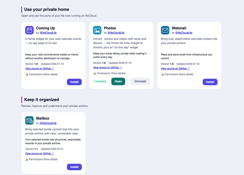 NoCloud – screenshot 9