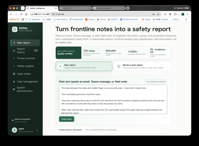 Safety Intelligence – screenshot 1