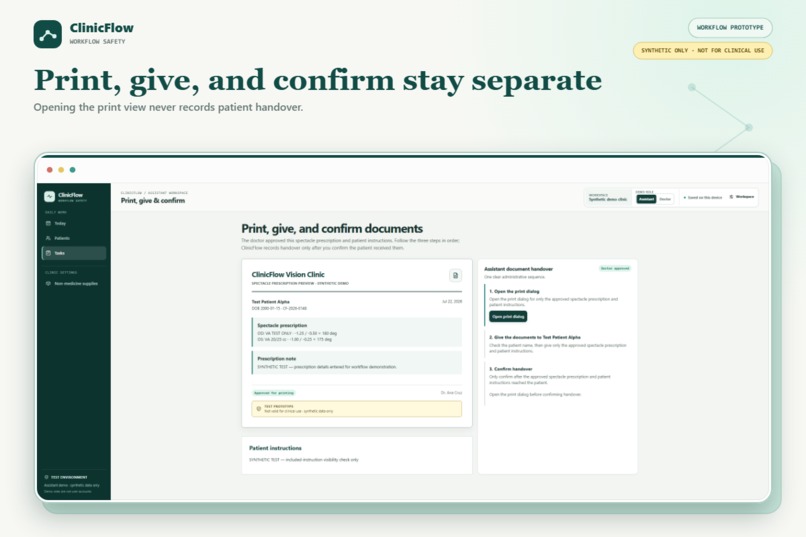 ClinicFlow – screenshot 4
