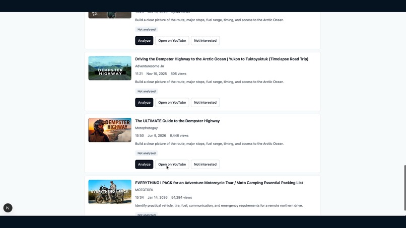 Curator OS - for the Youtube queue you never get tired of – screenshot 2