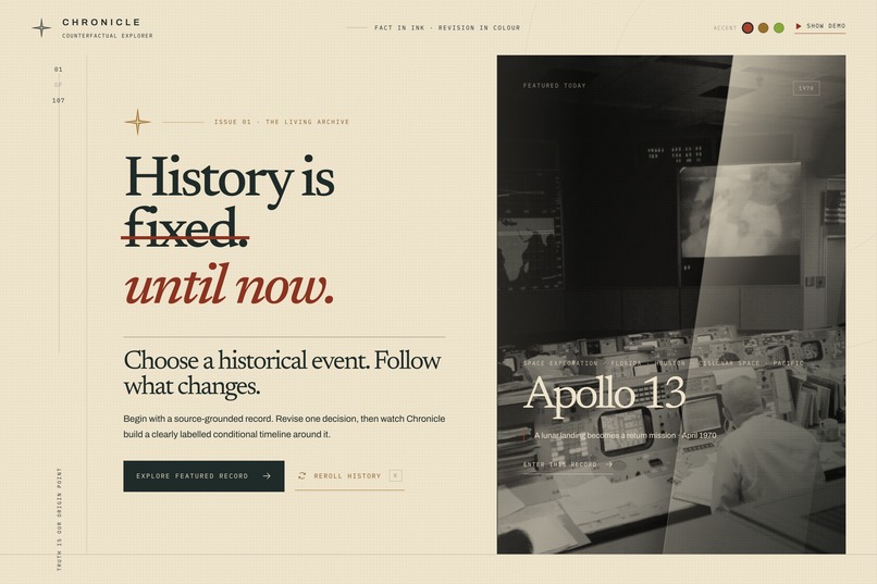 Chronicle – screenshot 1
