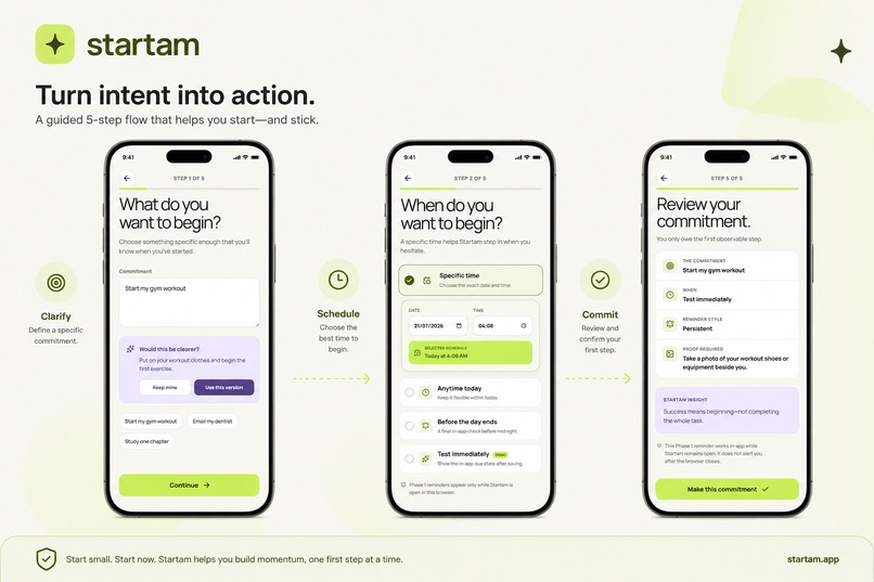 Startam – screenshot 1