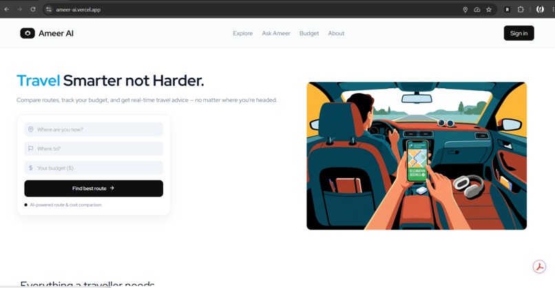 Ameer AI – screenshot 1
