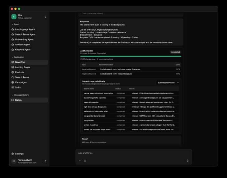 Google Ads Agents Harness - Agents of Argus – screenshot 2