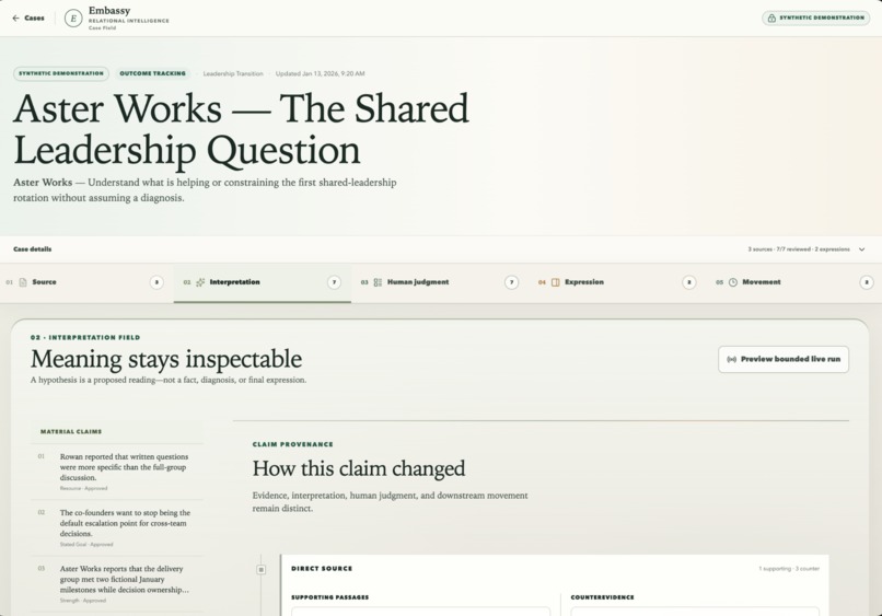 Embasy -Relational Intelligence – screenshot 7