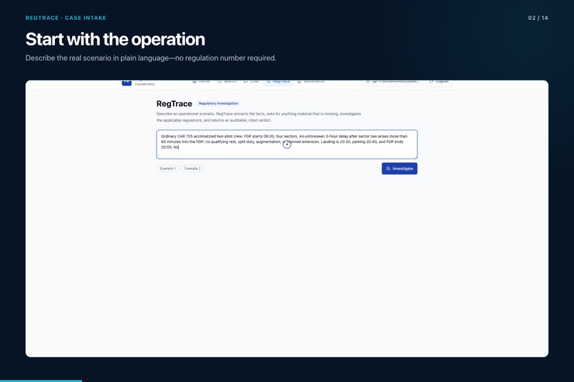 RegTrace – screenshot 1