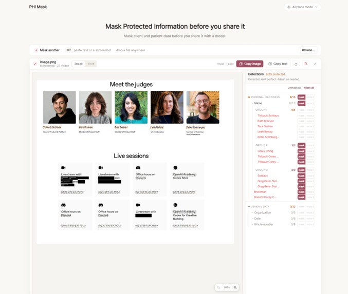 PHI Mask – screenshot 3