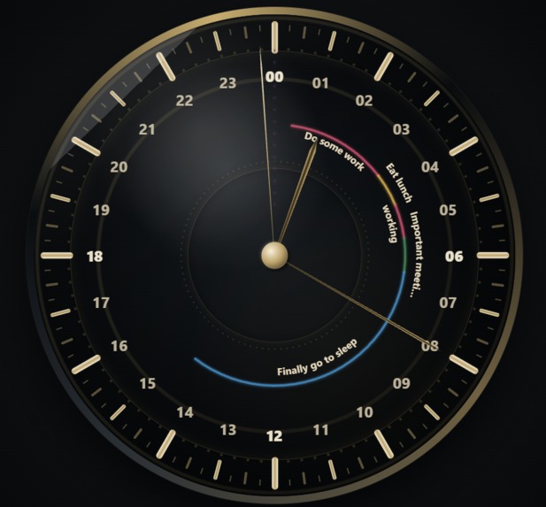 Calendar Clock – screenshot 2