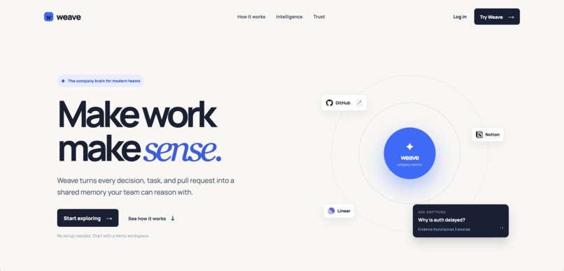 Weave – screenshot 1