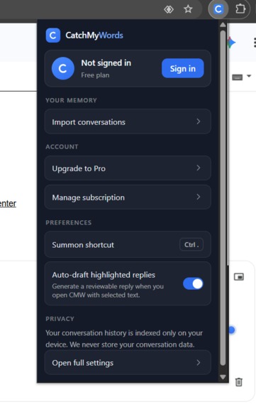 CatchMyWords – screenshot 3