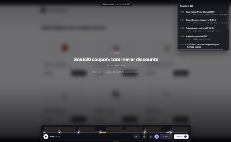 Replay – screenshot 4