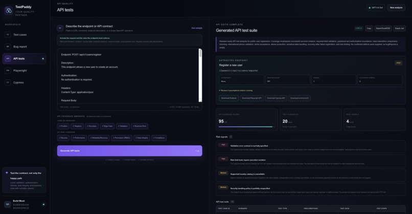 TestPaddy – screenshot 3