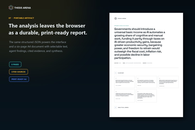 Thesis Arena – screenshot 8