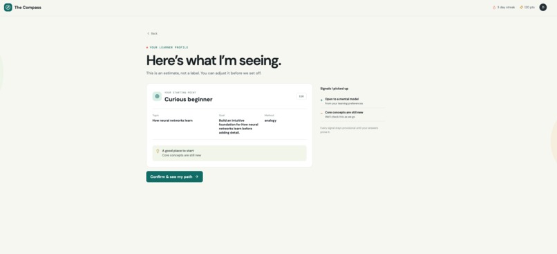 The Compass – screenshot 2