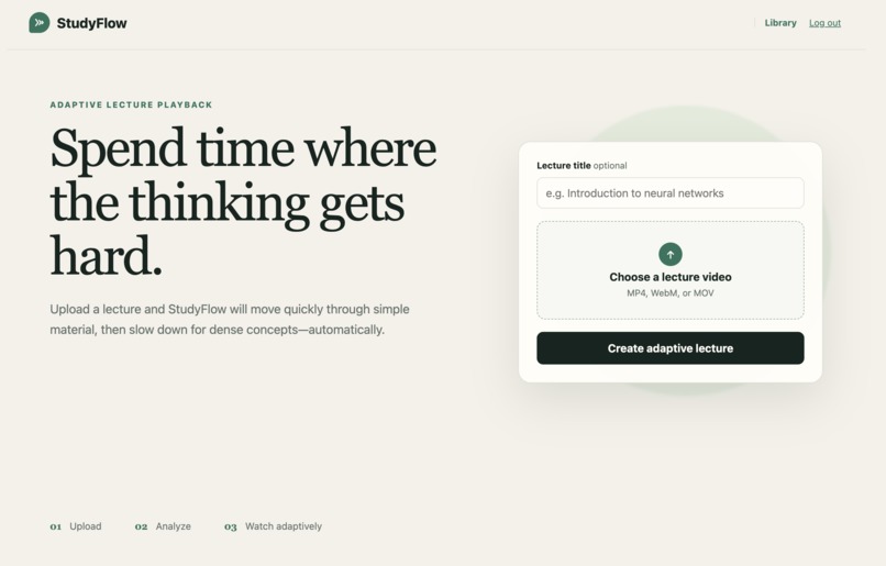 StudyFlow – screenshot 1
