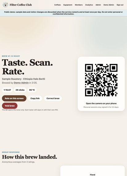 Filter Coffee Club – screenshot 6