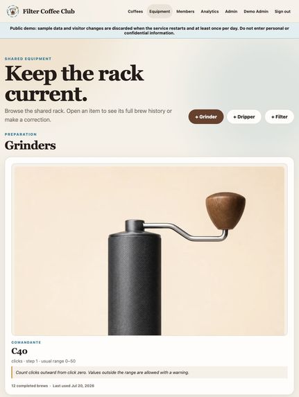 Filter Coffee Club – screenshot 11