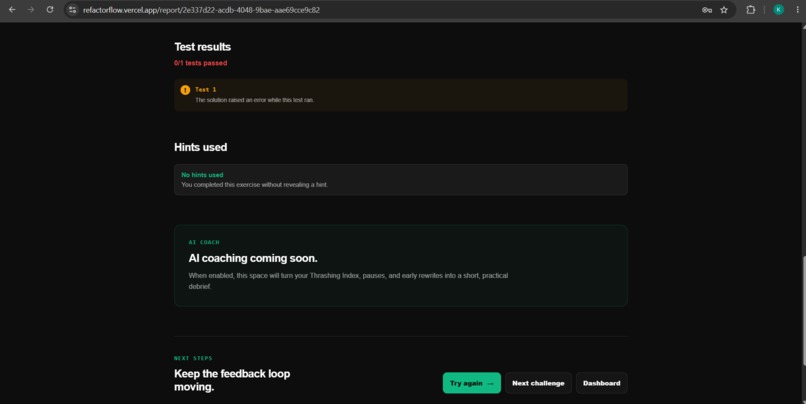 RefactorFlow – screenshot 8