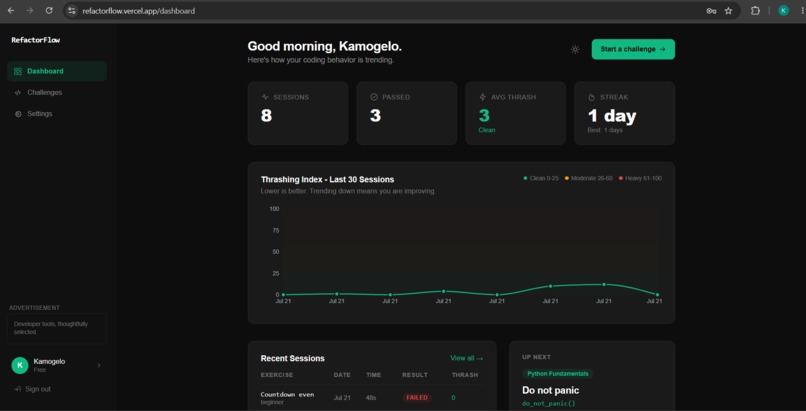 RefactorFlow – screenshot 3
