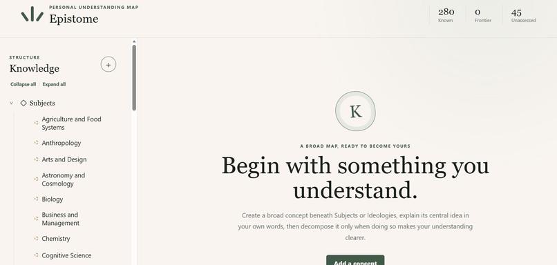 Epistome  – screenshot 1
