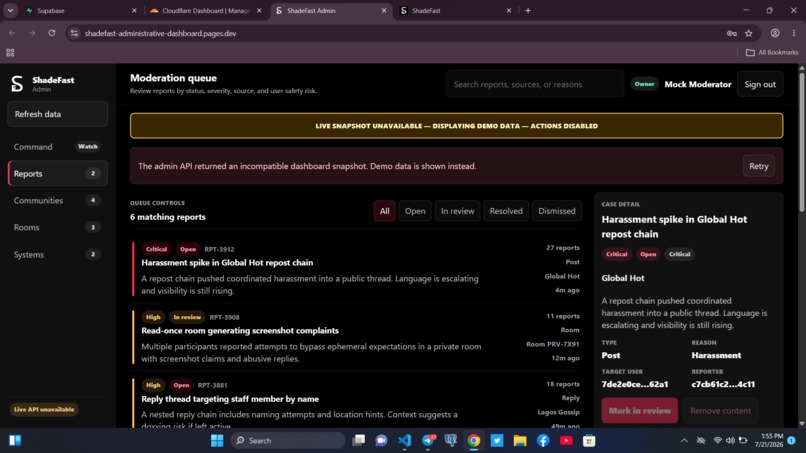 Shadefast – screenshot 1