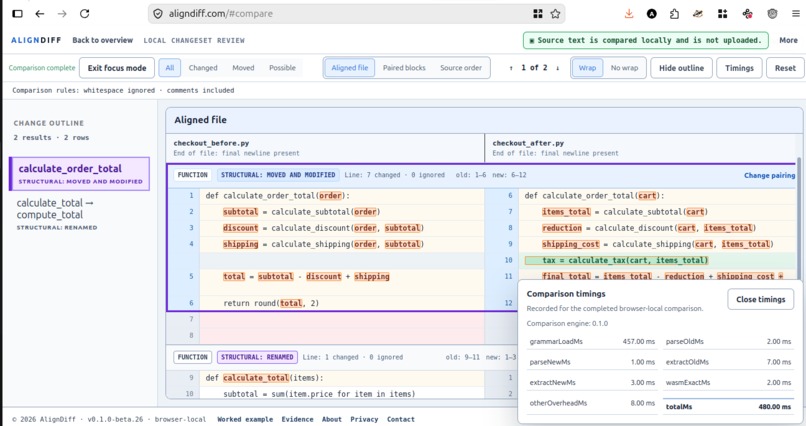 AlignDiff – screenshot 5