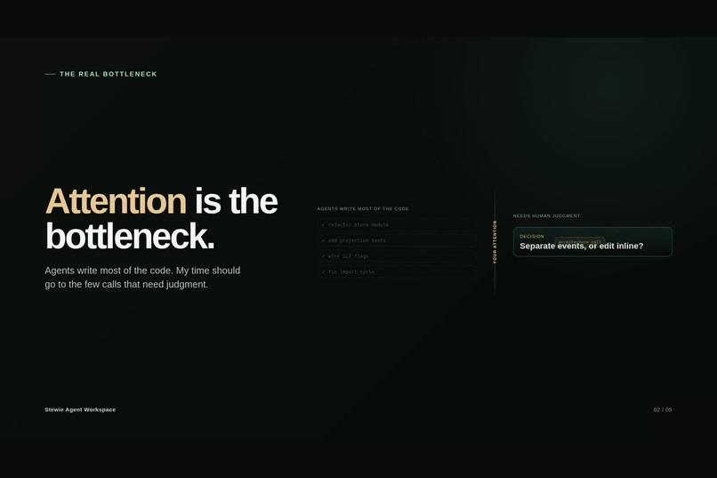 Stewie Agent Workspace – screenshot 3
