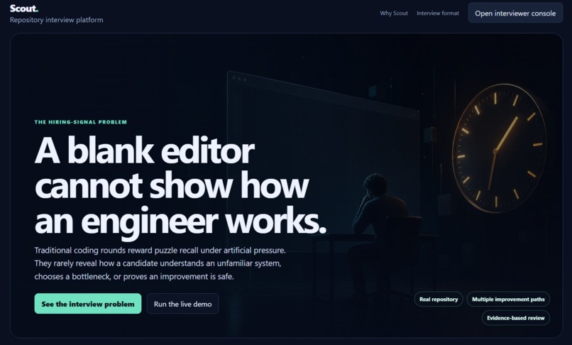 Scout - New Age Interview Pattern – screenshot 1