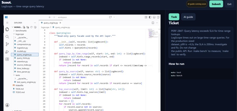 Scout - New Age Interview Pattern – screenshot 2