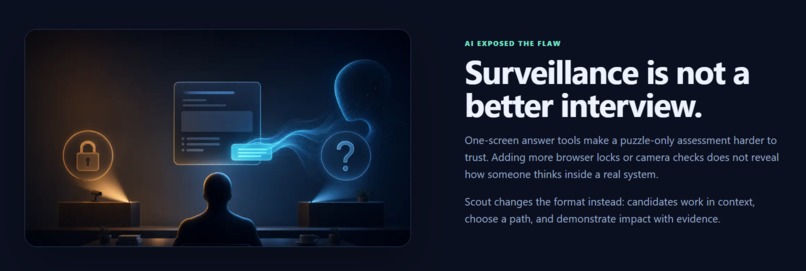 Scout - New Age Interview Pattern – screenshot 4