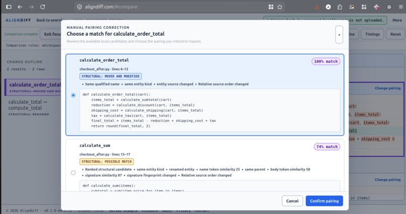 AlignDiff – screenshot 6