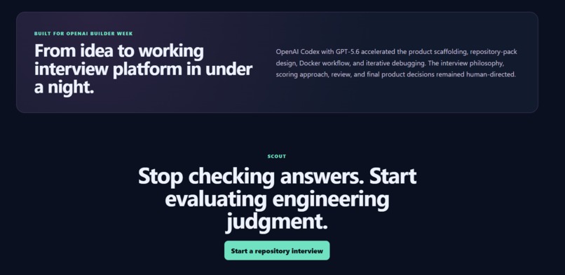 Scout - New Age Interview Pattern – screenshot 8