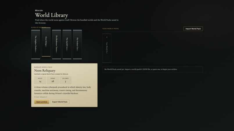 Misrule – screenshot 1