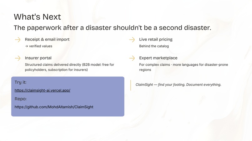 ClaimSight – screenshot 5