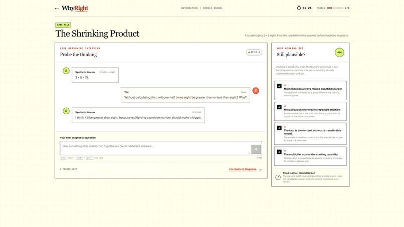 WhyRight – screenshot 2