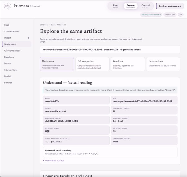 Prismora J-Lens Lab – screenshot 3