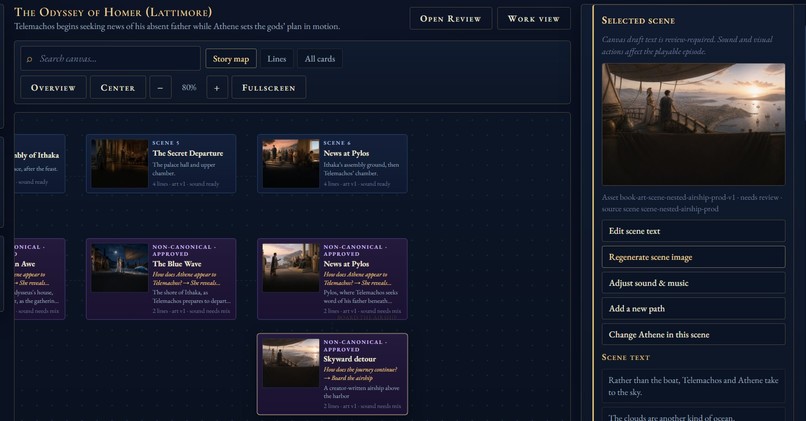 Visual Novel from Book – screenshot 4