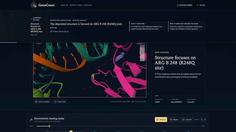 GeneCourt – screenshot 4