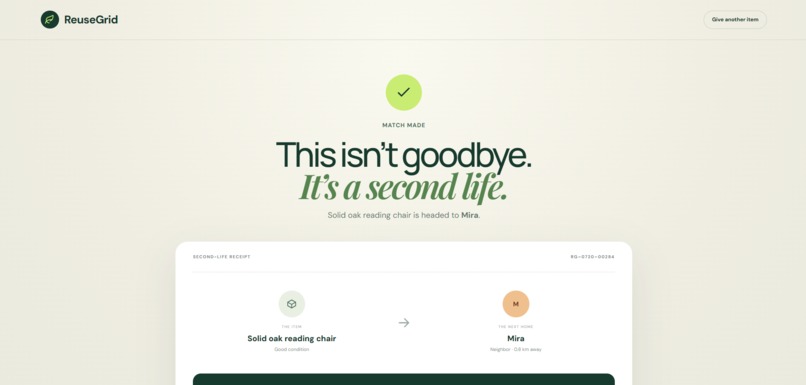 ReuseGrid AI – screenshot 7