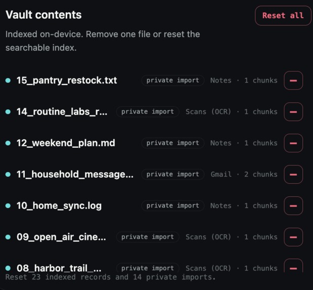 VaultAgent – screenshot 1