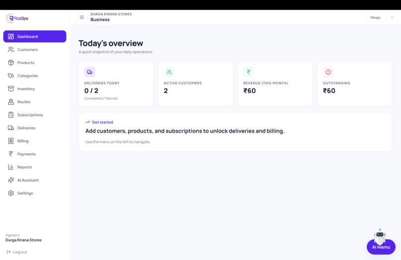 RozOps – screenshot 2