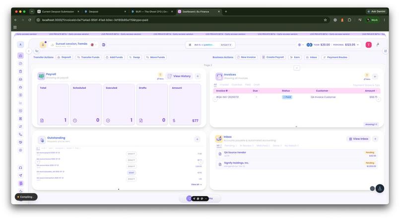 BUFI — The Ghost CFO – screenshot 1