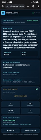 BLUE LITE – screenshot 1